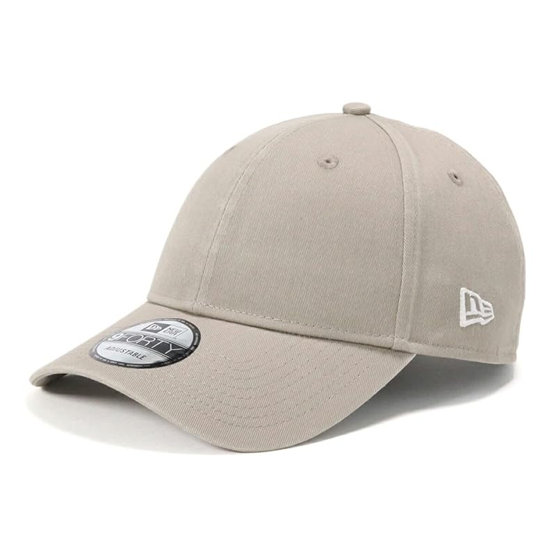 

[New Era] cap plain cross strap ONSPOTZ special order Pebble FREE 9Forty Cloth Strap Washed Cotton Basic