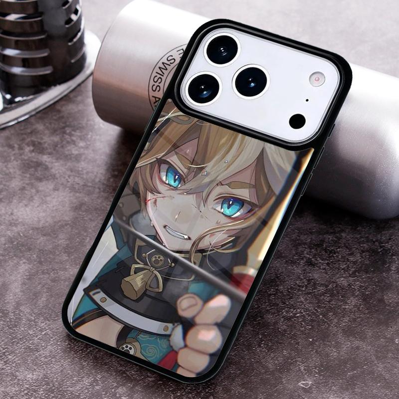 Genshin Impact Gorou Phone Case for iPhone 17 16 15 Pro Max Air 14 13 12 11 Plus Shockproof Cover