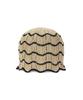 Bajal Va Label Wave Line Beanie Beige