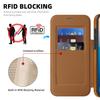 Magnetic Charging Flip Leather Case for Apple iPhone Pro Max (17/16/15/14) - Full Coverage & Anti-Theft