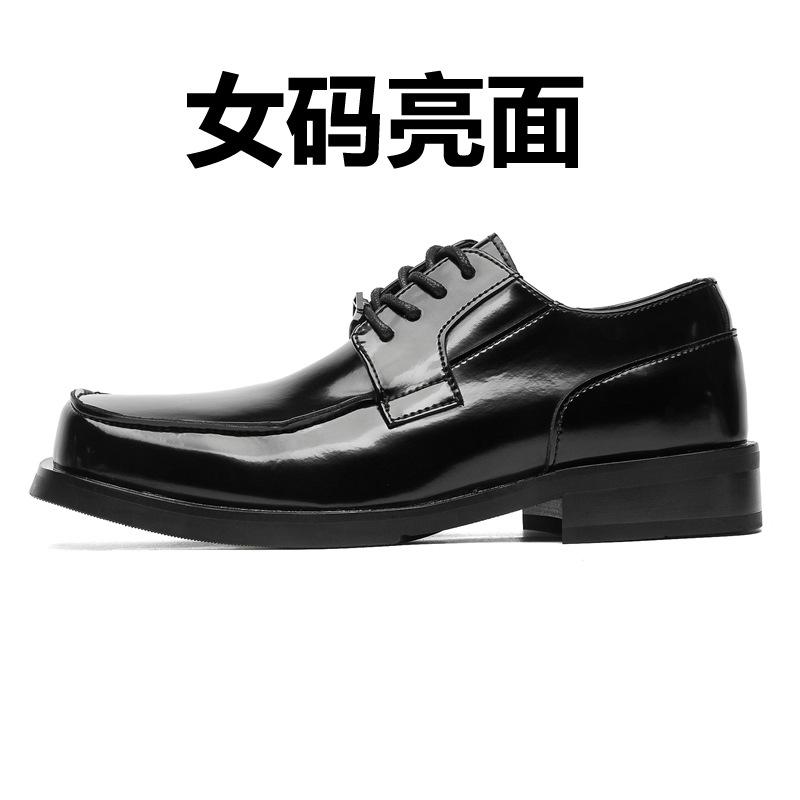 

Весенние новые британские мягкие деловые туфли на платформе, модные повседневные молодежные кожаные туфли 980422-780422-J 39