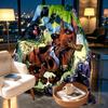 Scooby Print Blanket - Soft & Comfortable, for Bedroom, Travel, Sofa, Home Decoration - Birthday Christmas Gift for Friend