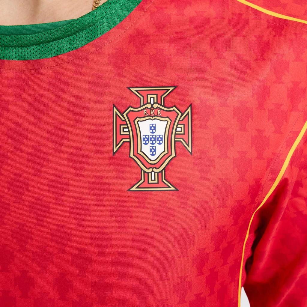 Nike Portugal National Team FW24 Jersey De Futbol Replica Para Hombre Soccer Jersey Fan Edition Men's Red HF6851-614
