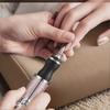 Electric Nail Grinder for Thick Toenails with 4 Speed Modes and 7 Attachments, Grey