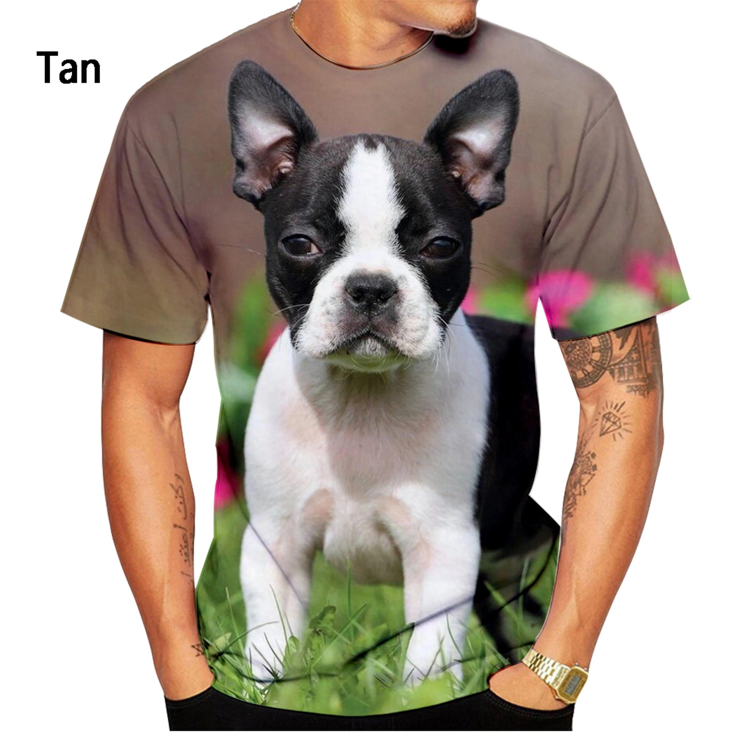 

Новая модная футболка с 3D принтом в виде животных и собак, мужская и женская летняя повседневная футболка с коротким рукавом 5XL синий