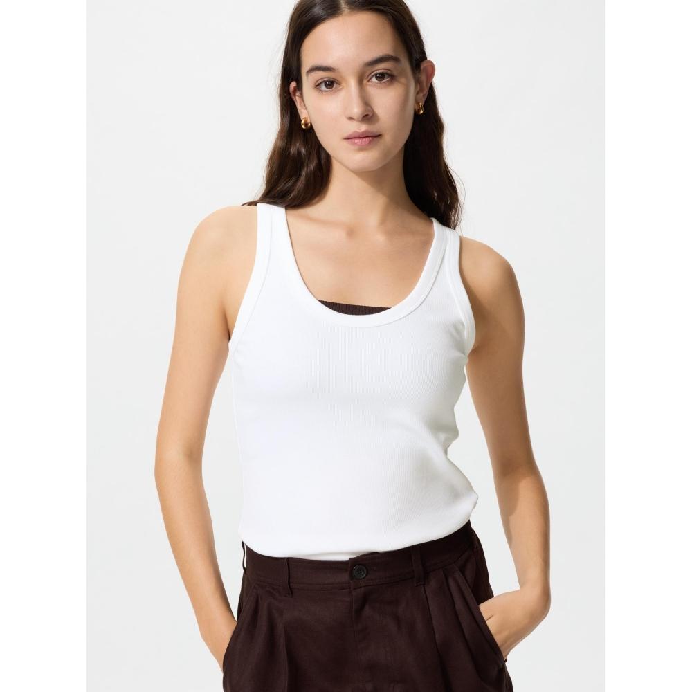 Uniqlo Soft Rip Tank Top