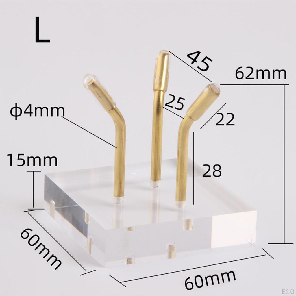 Display Easel Stand Rack Collectibles Metal Arm Crystal Mineral Acrylic Holder for Agate