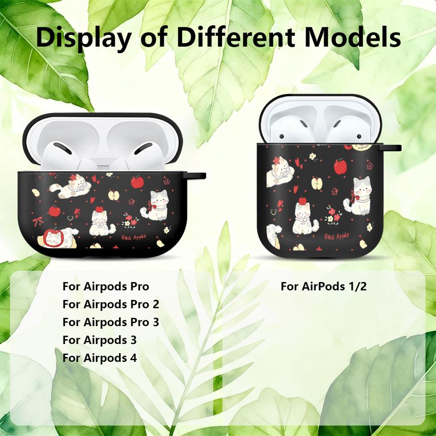 Case For Airpods Pro2 2 3 Pro3 4 Pro 1 Earphone Cases Cover Cute Cat
