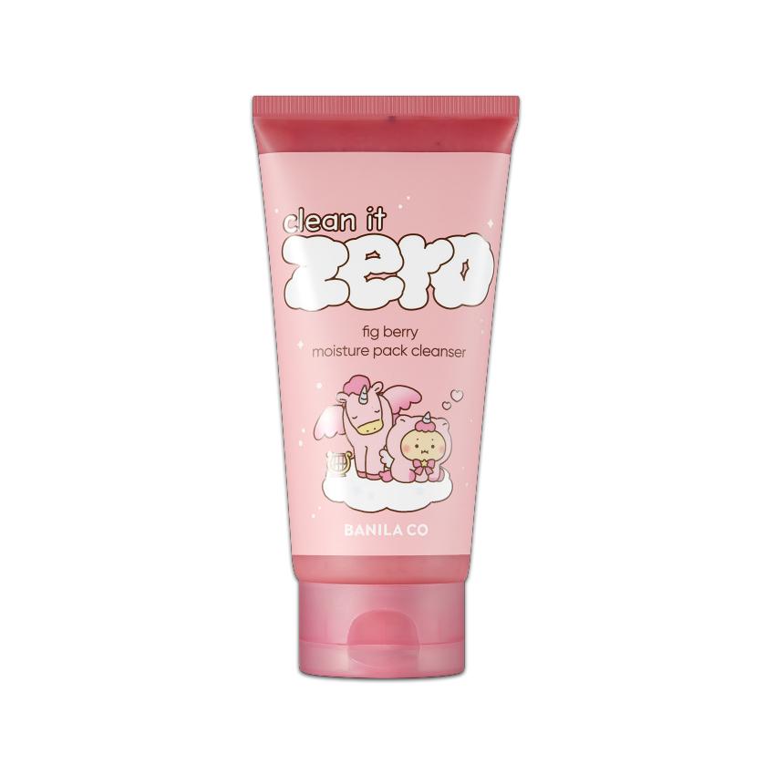 

[Limited Mangom Collaboration] BANILA CO Clean It Zero Fig Berry Moisture Pack Cleanser 180g (+ Mangom Silicone Pouch) 180g
