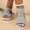Women'S Wedge Sandals Size 6 Wedge Sandals For Women Dressy Comfortable Summer Platform Casual Dress Sandal Sandalias De TacóN