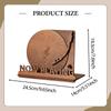 Wooden Vinyl Record Storage Rack Stand Portable Home Office Collector Gift Decorative