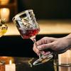 European Classical High-Stemmed Martini Glass - Artistic Cocktail & Wine Glass for Bars