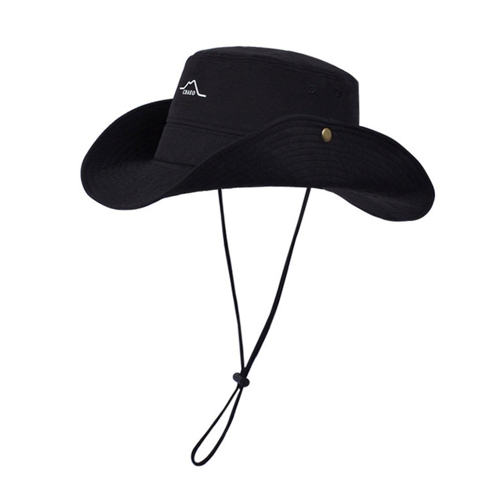 Waterproof Quick-drying Fishing Cap Wide Brim Bucket Hat Fashion Fisherman Hat  Hiking Climb