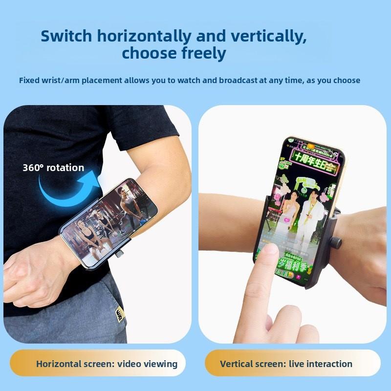 360 Rotatable Sports Armband Phone Holder Running Sports Phone Case For Cycling Running Hiking Universal For 4-7inch Phones