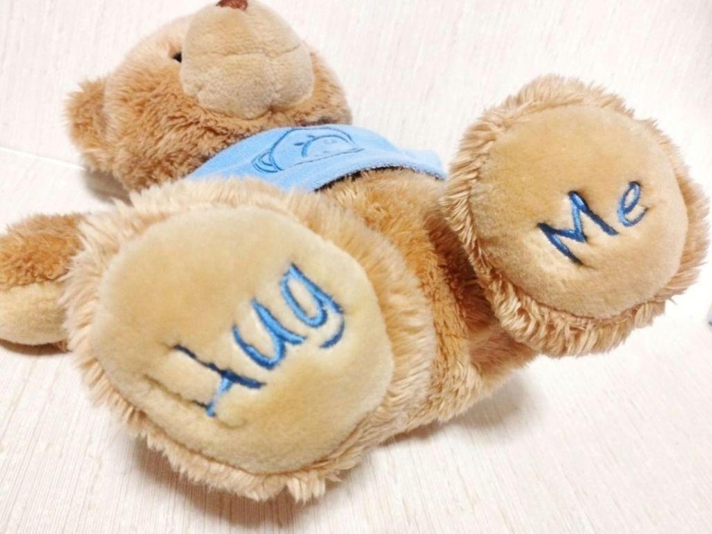 [USED] KeelToys HugMeBear Teddy Bear Plush Toy Retro