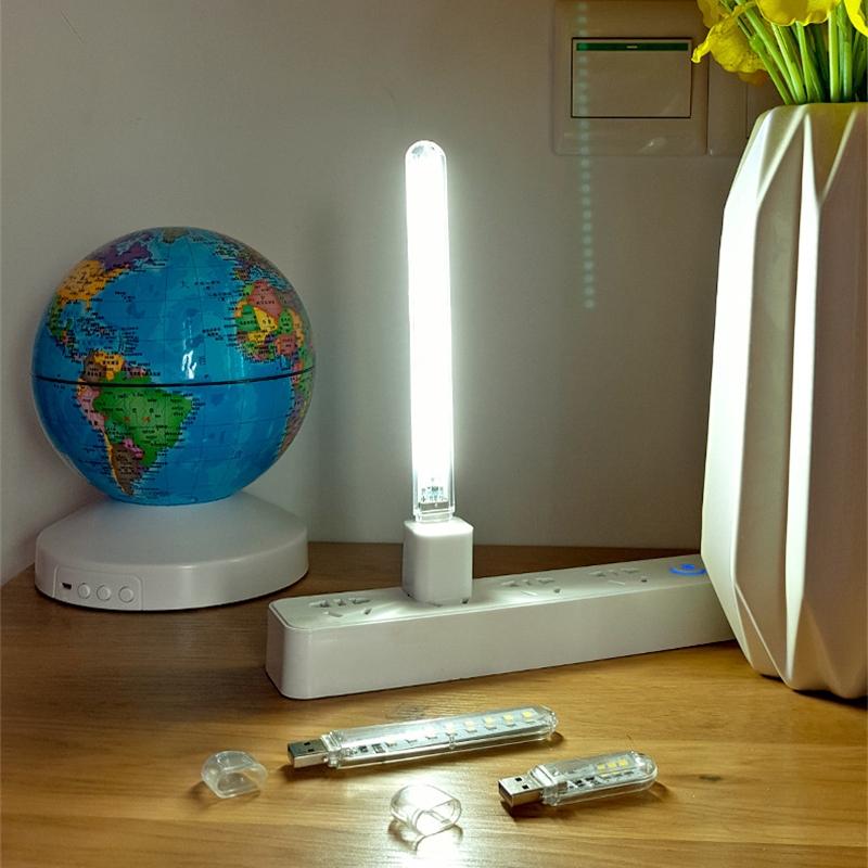 Mini USB Book Light Portable USB LED Lamp Touch Switch Night Light 5V Ultra Bright Reading Lamp For Power Bank Camping PC Laptop