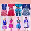 Barbie Charm Princess Academy Cosplay Kostým Sofia Hailey Campus Outfit