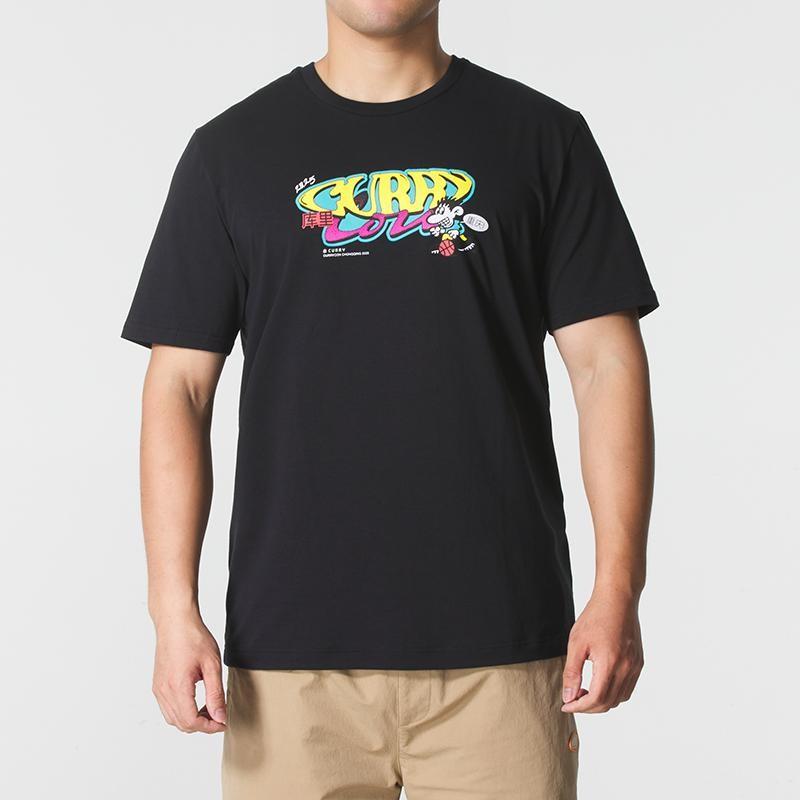 Under Armour FW25 Round Neck Pullover Fashion Short Sleeve T-Shirt Men Tops 6015458-001