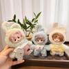 Kawaii Plush Bunny Loli Princess Doll Keyring Pendant Cute Vinyl Doll Backpack Decor Keychain Birthday Xmas Gifts