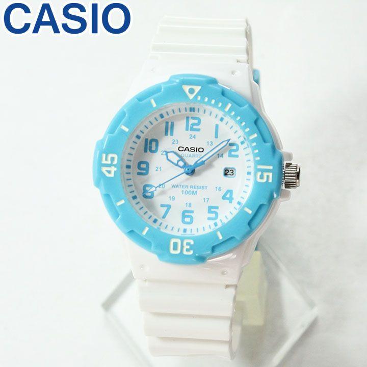 3 месяца гарантии Без коробки Casio CASIO Chipkashi LRW-200H-2B Женские часы Стандартные Дешевые Casio Водонепроницаемые Nekopos Товары для Ошикацу Синие