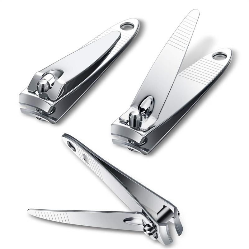12/15 PCS Nail Clipper,Premium Stainless Steel Fingernail Clipper Cutters, Fingernail Clipper Cutters with Nail File Sharp.