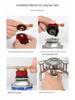 Windproof Portable Camping Stove: Outdoor Self-Driving BBQ Cookware for Picnics and Wild Camping