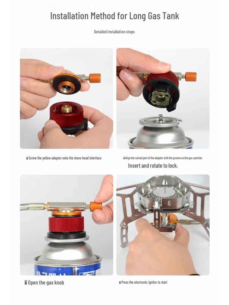 Windproof Portable Camping Stove: Outdoor Self-Driving BBQ Cookware for Picnics and Wild Camping