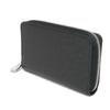 Used 12564 Zippy Coin Purse M30511 7943 New LV Logo Embossed Black Zip Around Taiga Noir Men's from Japan AUTHENTIC