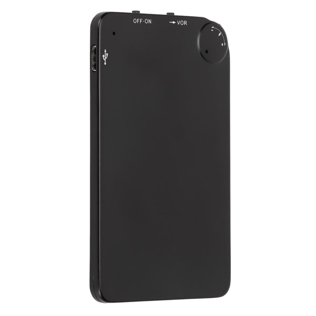 Voice Activated Recorder Portable Adjustable Noise Reduction Sound Recording Device for Meetings