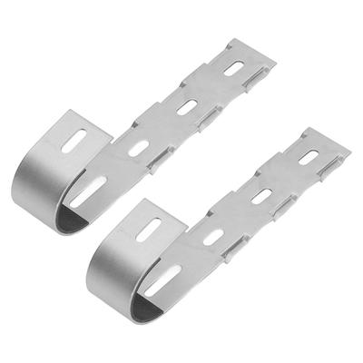 Solar Panel Mounting Brackets, Rust-Resistant, Widely Used, Easy Installation, Stainless Steel Solar Panel Holders, 2 Pieces for RVs