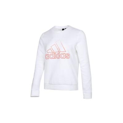 Fi Gfx Sweat Color Block Logo Crewneck Sweatshirt Women Sweatshirt White GP0702