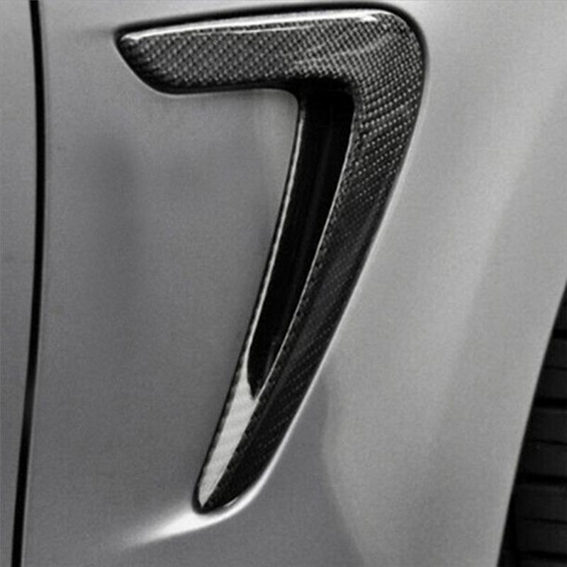 AU05 -For BMW 4 Series Real Carbon Fiber Fender Trim Side Body Air Vent Cover(F32/F33 F36) 418/420/425/428/430/435/440 2014-2020