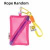 Durable Dopamine Color Storage Bag Candy Color Large Capacity Mesh Cosmetic Bag Toiletry Make Up Case