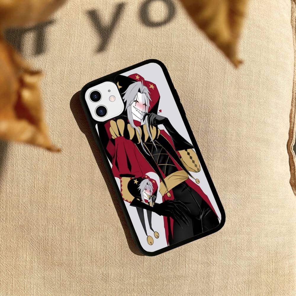 Anime The Freak Circus Pierrot Phone Case For IPhone 17 16 15 14 13 Plus 12 11 Pro Max PC+TPU Cases Back Cover