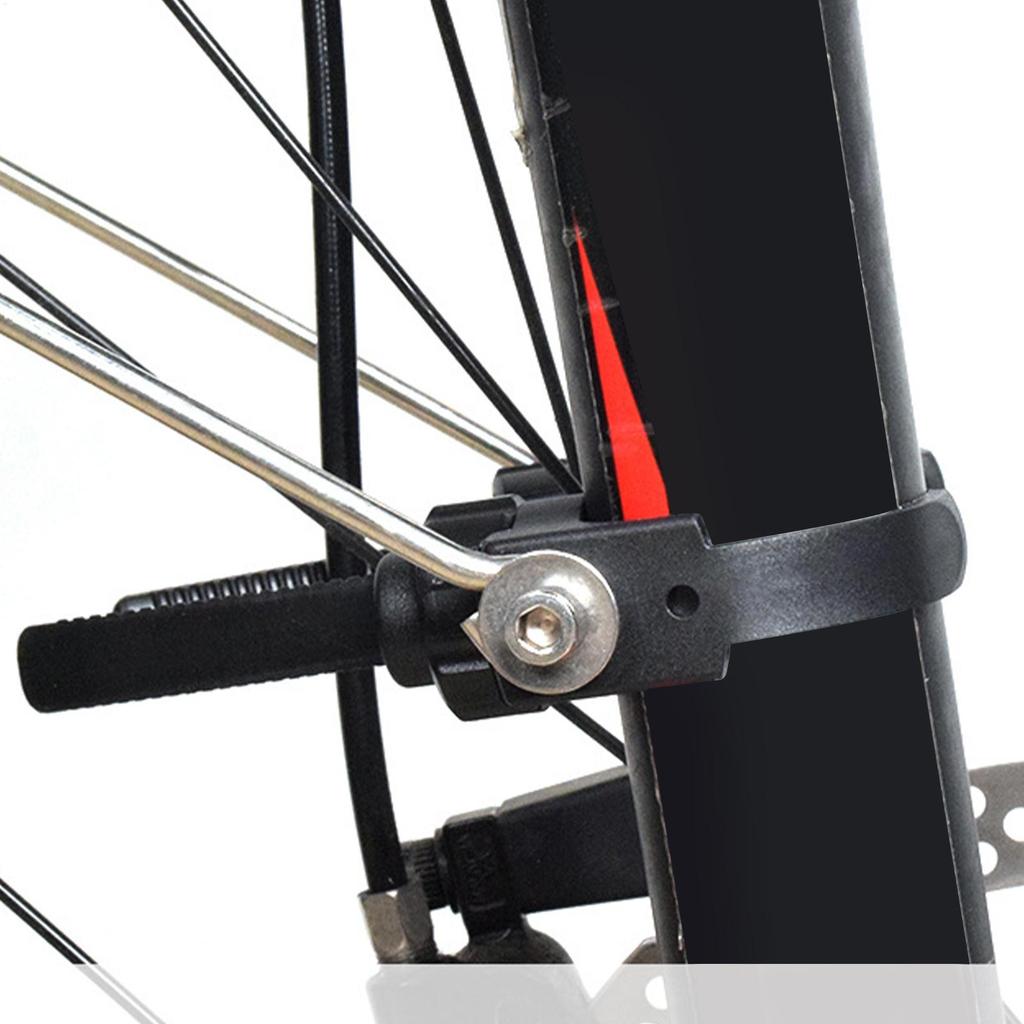 Bike Fork Mounting Bracket Side Wire Screw Mounting Fork Bracket Adapter for Bike Front Rear Rack Adjustable Ring Modification
