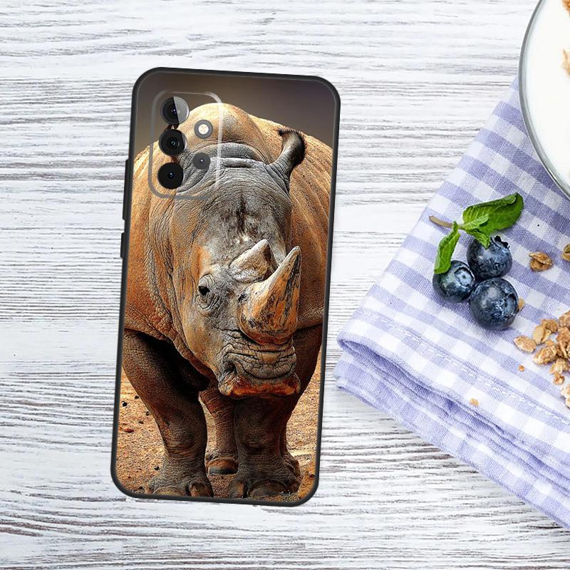 Animal Rhino Case For Samsung Galaxy A54 A34 A14 A56 A36 A16 A06 A13 A53 A12 A22 A32 A52 A35 A17 A15 A55
