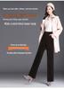 Women's Chenille Wide-Leg Corduroy Pants, Fleece or Non-Fleece, Plus Size, Autumn-Winter Casual Straight-Leg