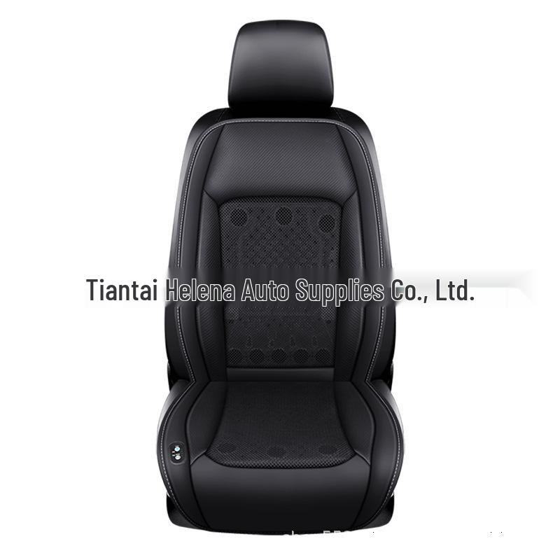 

Модель 2024 года Подушка для сиденья с 24 вентиляторами для вентиляции: Мощное охлаждение 12В/24В для легковых и грузовых автомобилей Ventilation Massage + Auto Start/Stop 12V