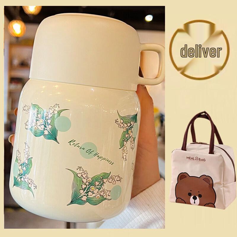 316 Stainless Steel Portable Insulated Stewing Mug