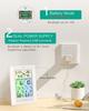 ORIA Wireless Fridge Thermometer Digital Freezer Thermometer with Alarm and 2 Sensors Indoor Thermom for Kitchen Restaurants