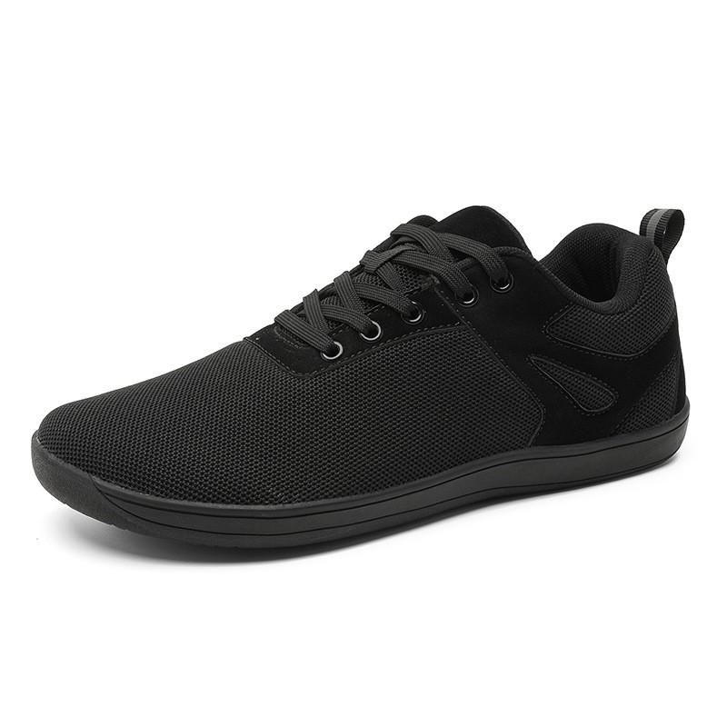 Breite Zehenbox Barfuß-Stil Leichte Gehschuhe Herren Damen Outdoor Freizeit Wandern Atmungsaktive Low-Top-Sneaker