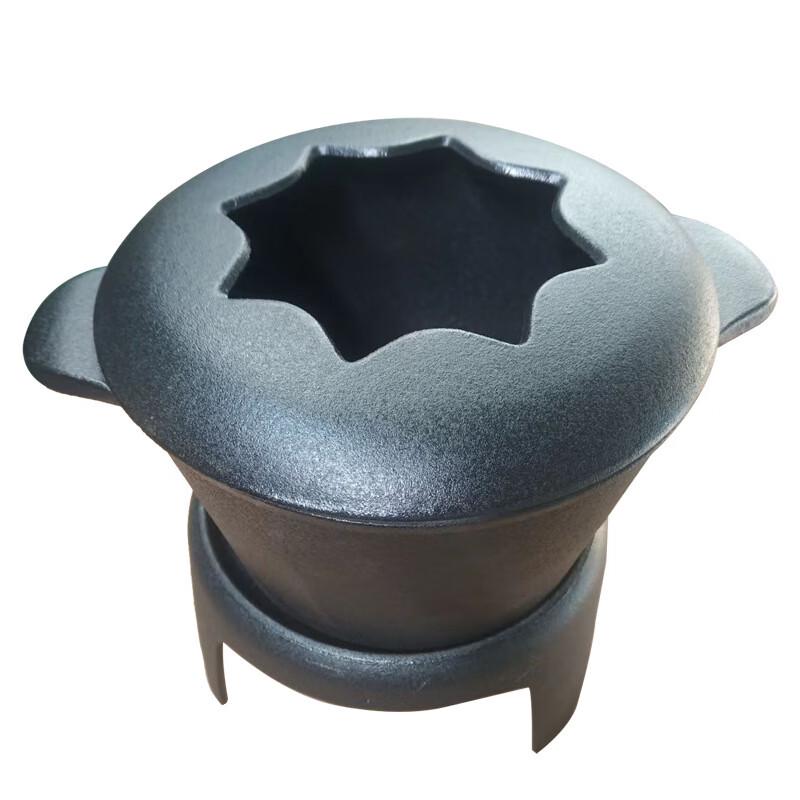 Wutuo Enamel Fondue Pot with Alcohol Stove