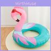 Inflatable Animal Pattern Flamingo Adult Seat Ring Pvc Thickness 0.24mm Swimming Ring For Children