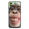 Monkey Phone Case For Samsung Galaxy S25 Edge S24 S23 S22 Ultra S20 S21 FE 5G S10 S9 Plus S10E Soft Cover