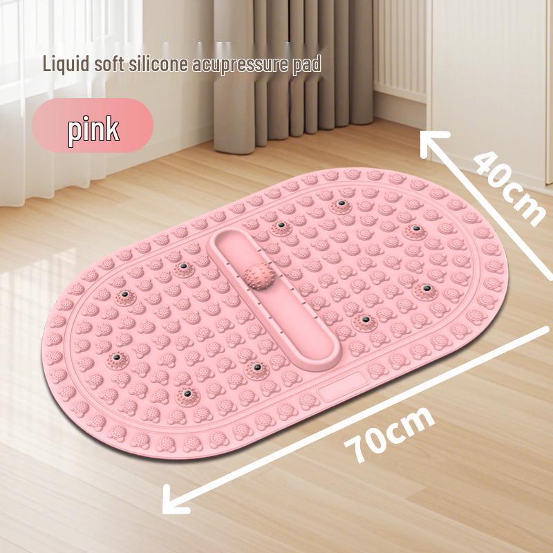 Массажный коврик для стоп с точечным массажем подошв: Мягкая силиконовая доска для надавливания на пальцы ног для меридианной терапии стоп у взрослых.