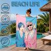 1PC Ayato Yuri Beach Towel for Adults/Family ,Beach Towel, Ultra Absorbent Quick-Drying Pool Towels for Travel, Swimming, Camping Gift