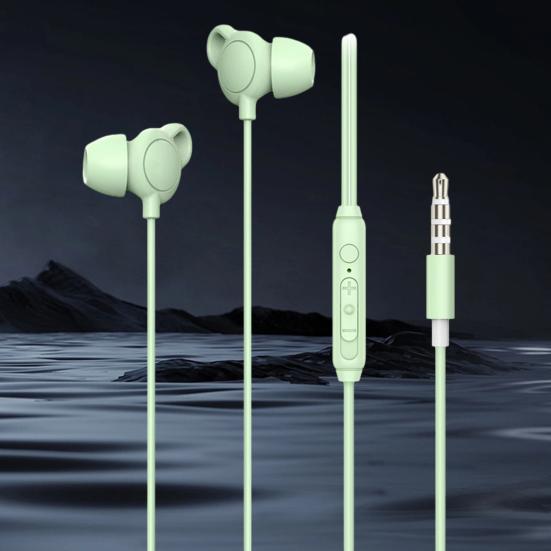 In-Ear-Kopfhörer mit Kabel, Geräuschunterdrückung, superkomfortabel, einstellbare Mikrofonlautstärke, 3,5 mm/Typ C, HiFi-Sound-Ohrhörer
