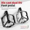 ESLNF Bicycle Pedal Aluminum Alloy Cycling Accessories Ultra Light Widened Anti-Slip Bearing MTB Road Bike DU Pedals