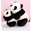 Pernă moale Panda pentru copii și adulți - Jucărie de pluș cu animale de pluș, cu blană pufoasă - 9cm/15cm/25cm/30cm/35cm/40cm/45cm/50cm/60cm