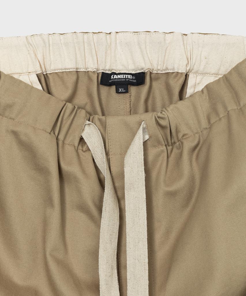 Kaneitei Wide Cargo Pants (Beige)